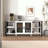 TV Stands with Metal Open Bookshelf-949649801