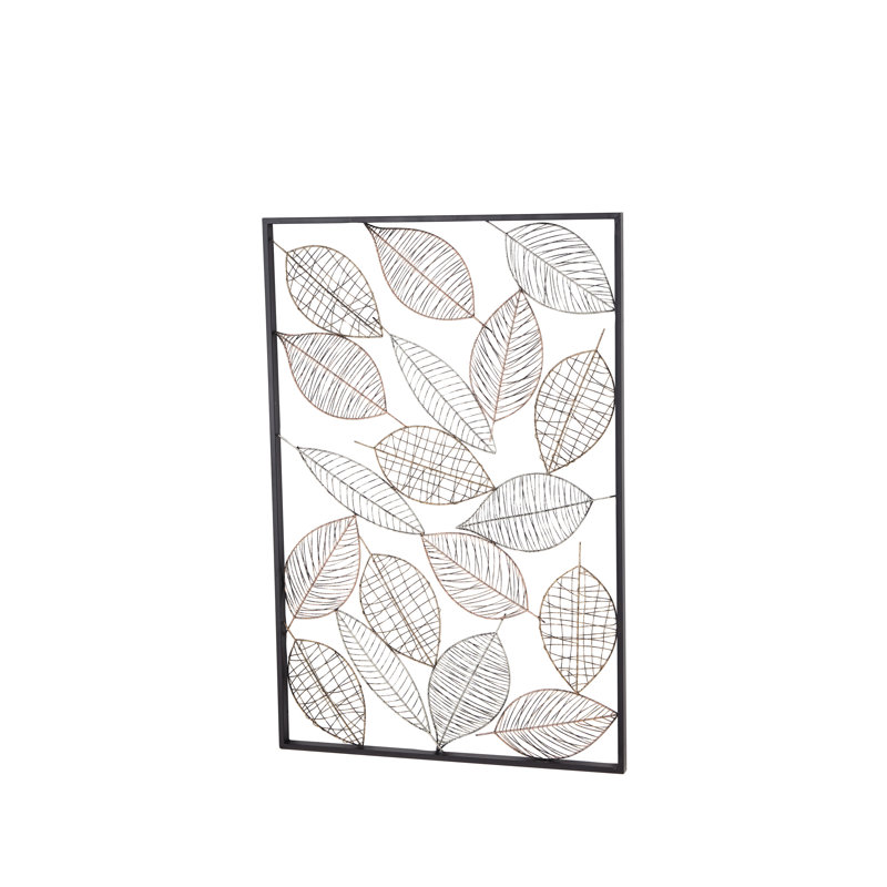 Leaves Iron Wall Decor, 36" H x 24" W x 2" D