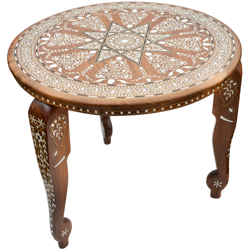 Solid Wood End Table