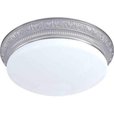 Fluellen Glass LED Semi Flush Mount