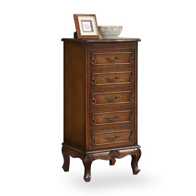 Walnut Solid Wood Accent Cabinet