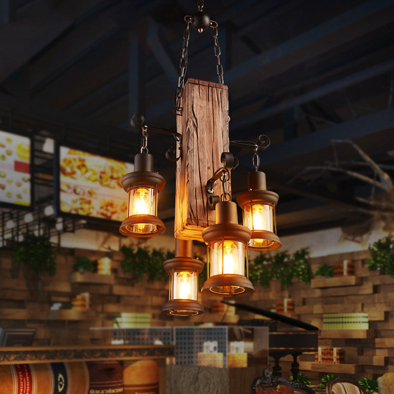 4 - Light Square / Rectangle Chandelier