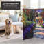 Claude Monet Water Lilies Art Canvas Folding Screen-200620701