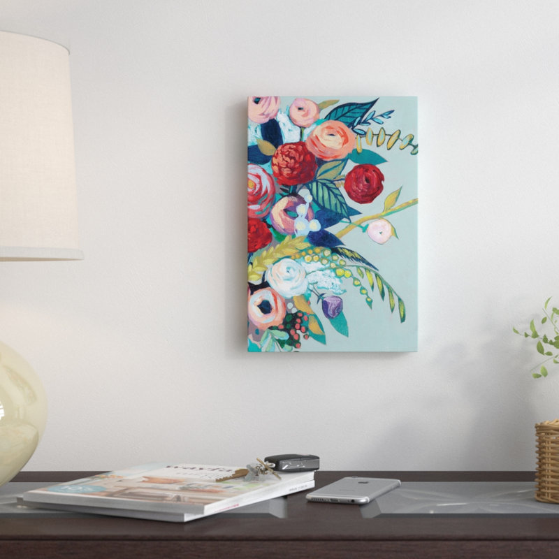 «Lyrical Array I» par Grape Popp - Impression sur toile tendue sur châssis, H 26 po x l 18 po x P 1,5 po, Pas de tapis