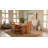 Chaliyah Acacia Rectangular Solid Wood Top with Solid Wood Base Dining Table-1877743598