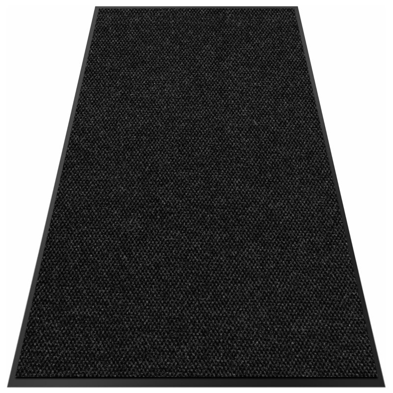Tapis d'entrée noir pour l'extérieur, L 48 po x L 72 po