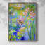Reproduction encadrée FLORAL Series DCXIV - bois massif-854707754