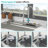Innovative Waterflow Stainless Steel Modern Kitchen Experience