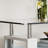 Modern Console Table with 2-Tier Storage Shelf, 47.24" Tempered Glass Top and Stainless Steel Legs, Entryway Table for Hallway, Living Room, and Behind Sofa-426106218