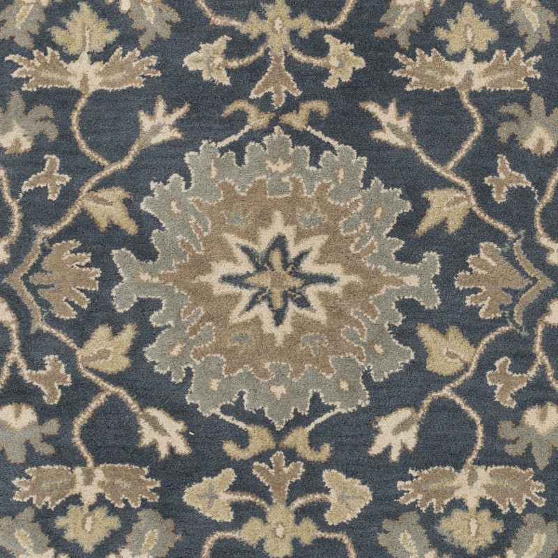 Arden Hand-Tufted Wool Area Rug, Square 6'