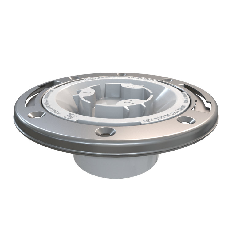 Fast Set 3" Surface Mount Kit Toilet Flange