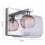 Kappler Chrome Armed Sconce
