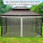 Ayriel Dakota Fields Beige Fabric Screen for Gazebo