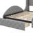 Jakayle 3 Drawers Upholstered Platform Bed with Wingback Headboard and Side Bench-1767305164