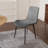 7-Piece  Oval Dining Table Set With 6 Matching Chairs For Dining Room-1931229021