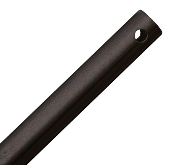 Anarkali Ceiling Fan Downrod in Burnished Russett, 24'' H x 0.5'' W x 0.5'' D, Burnished Russet