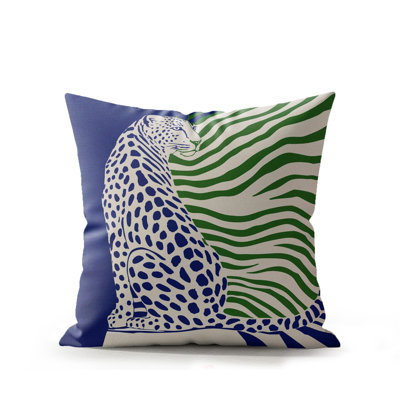 Coussin intérieur en faux suède Damisa