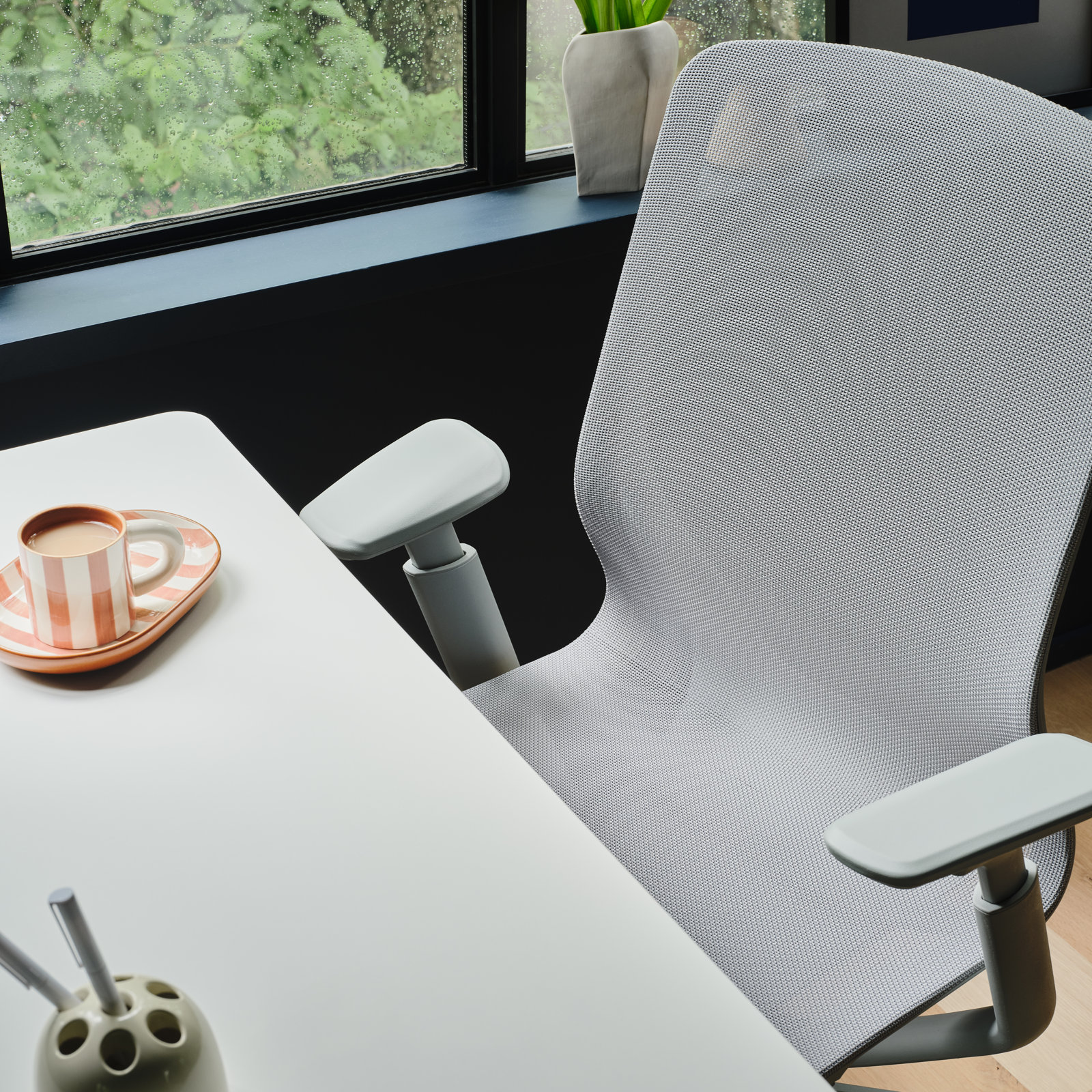 Aire Office Chair with Lumbar Support, Vapor