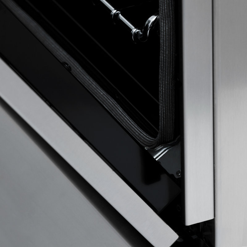 ZLINE Autograph 30" Legacy Dual Fuel Range w/ 4 Burners, Matte Black