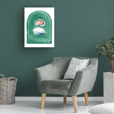 «Highland Dunes Grace Popp East Coast Oysters I», art mural sur toile WAG37809