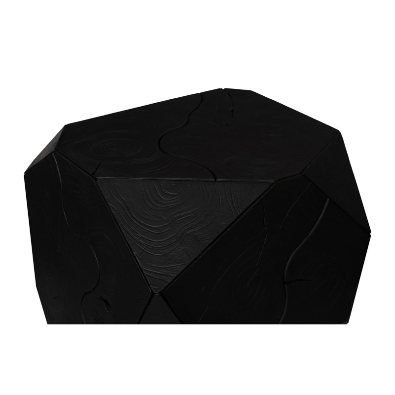 Prism Coffee Table, Natural, Black