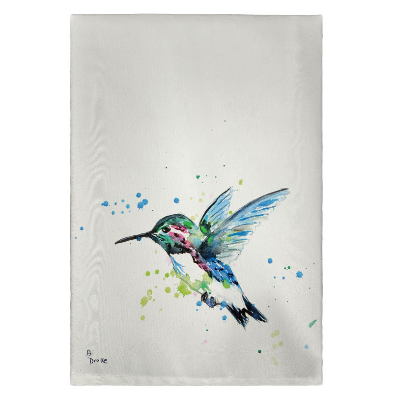 Serviette à main hummingbird Violaine