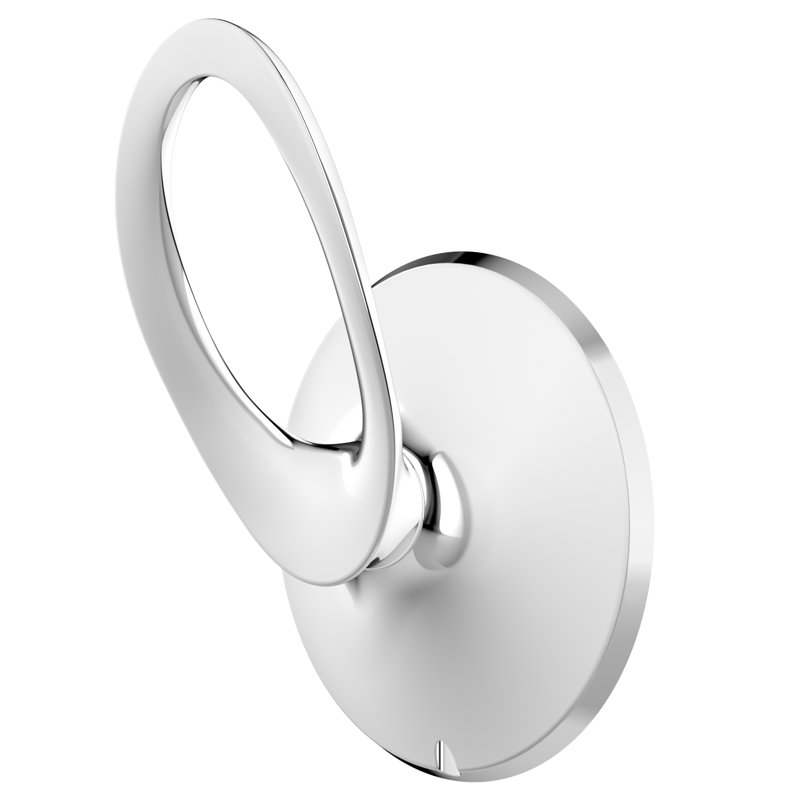 Rhen Wall Mounted Hook Rack, Poilshed Chrome