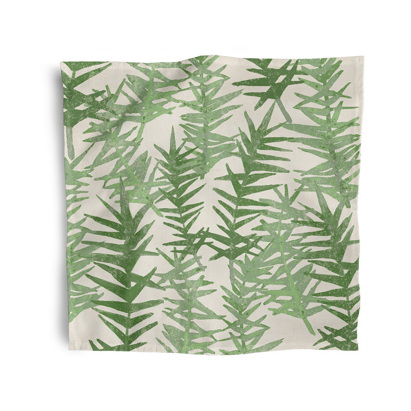 Christlyn Spikey Napkins, Green