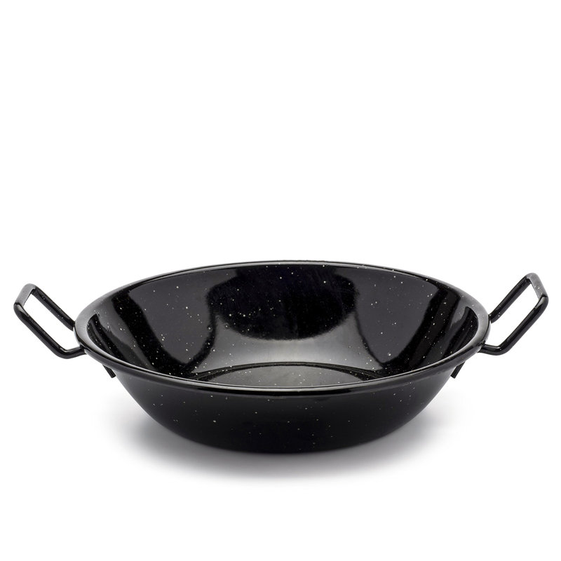 Belfry Kitchen Leenhouts Non-Stick Wok with Lid, 20cm