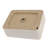 Modern Ceramic Rectangular 16X12 Inch Bathroom Vessel Sink White - Stain , Countertop Installing Design, Resistance, Mount-1994282374