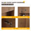 Armoire de salle de bain flottante 12 "/ 24" avec porte à fermeture douce et tablette réglable-2031147757