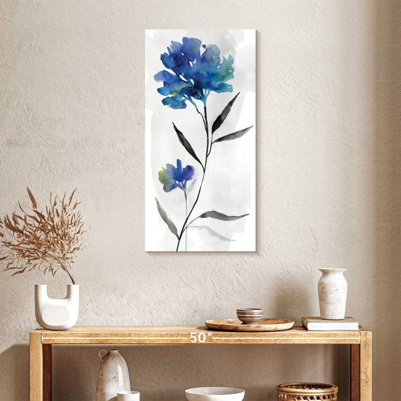 Beautiful Blue II, H 36 po x l 18 po
