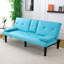 Canapé-lit convertible en cuir PVC-748487443