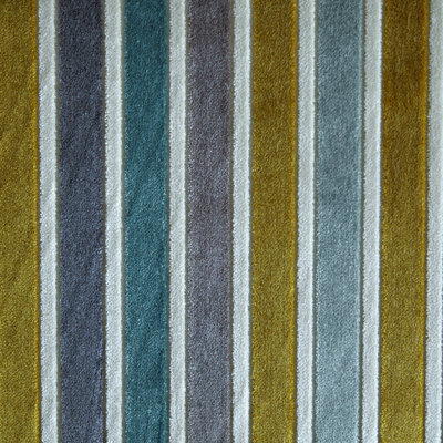 Meranda drapery upholstery cut velvet fabric