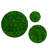 Round Framed Moss Wall Decor, Only The Medium Pc 18.1*18.1*2 In