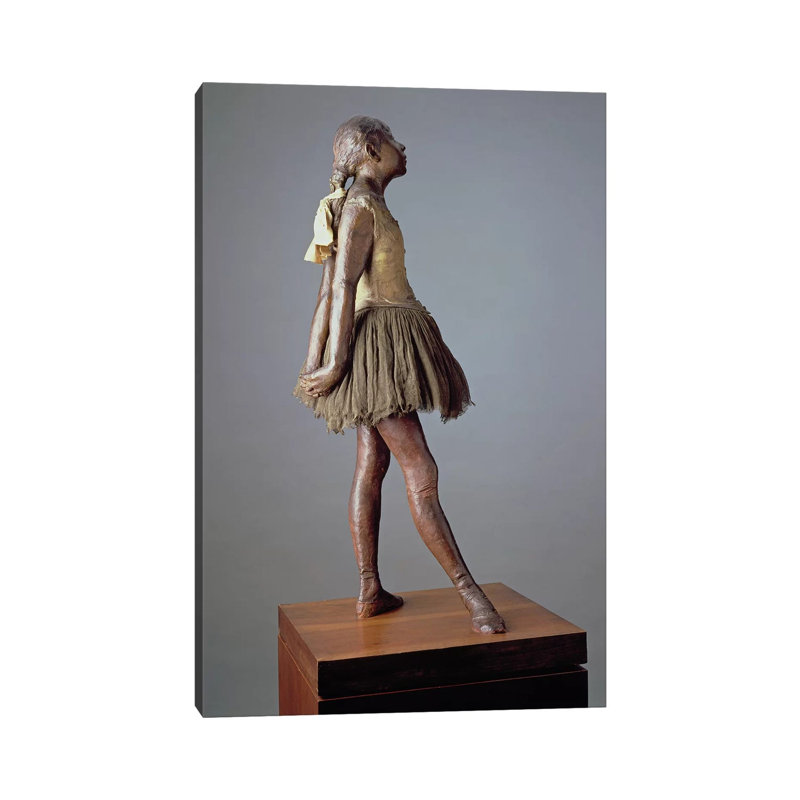 Little Dancer, Aged 14 by Edgar Degas - Wrapped Canvas Print, 66.04 cm H x 45.72 cm W x 1.91 cm D