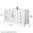 Beckett 66" Freestanding Single Bathroom Vanity with Cultured Marble Top-52605378-52605379-61131907