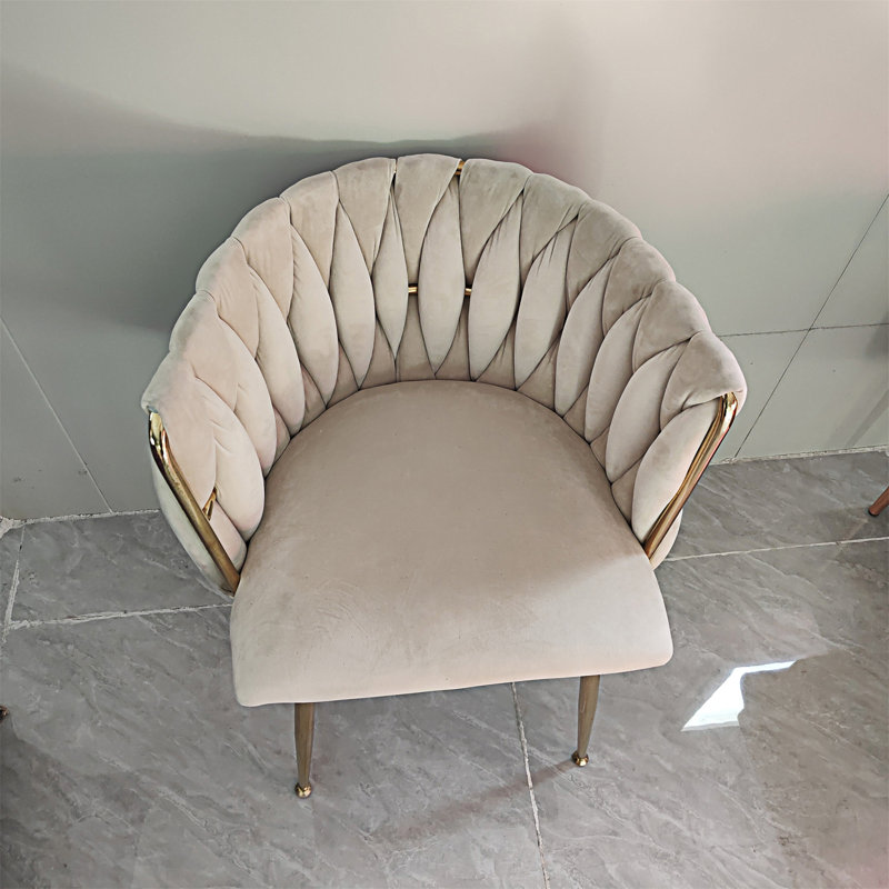 Ensemble de 2 chaises de salle à manger Modern, Beige