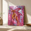 Tableau sur toile Papillon cramoisi-206698705-206698717