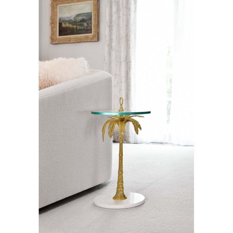 Palm Cocktail Table