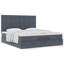 Upholstered Ottoman Bed with Mattress