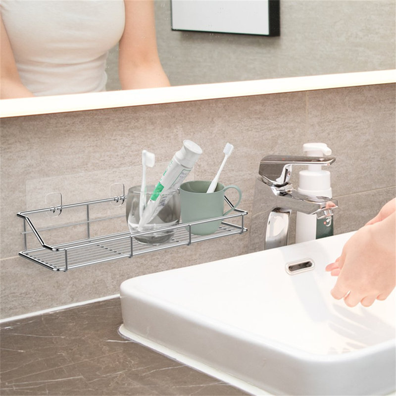 Tarakan Adhesive Stainless Steel Shower Caddy