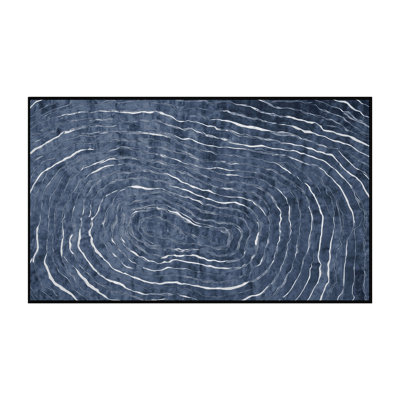 Tapis gris lavable à la machine