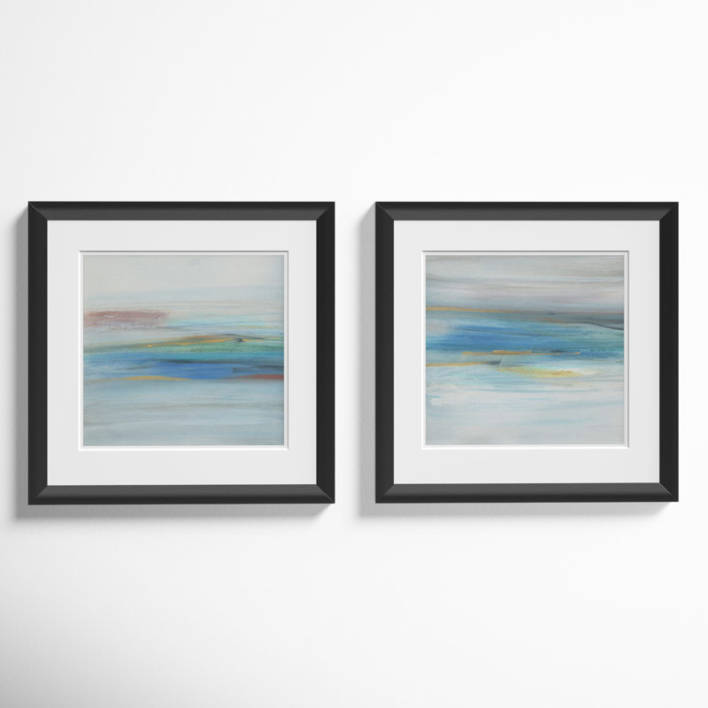 " Milan I " 2 - Pieces, Black Framed