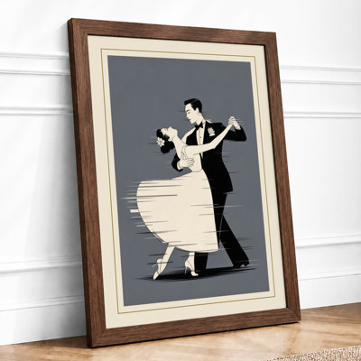 First Dance Art Deco - Framed Print