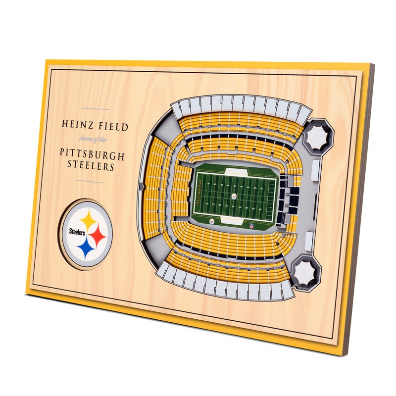 Affichage de bureau nfl 3d stadiumviews, Steelers de Pittsburgh