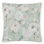 Fleur Blanche Eau de Nil Decorative Pillow