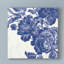« toile roses v indigo », reproduction de peinture à l’acrylique sur toile tendue-33424210