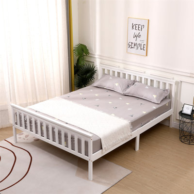 Pagnano Solid Wood Bed