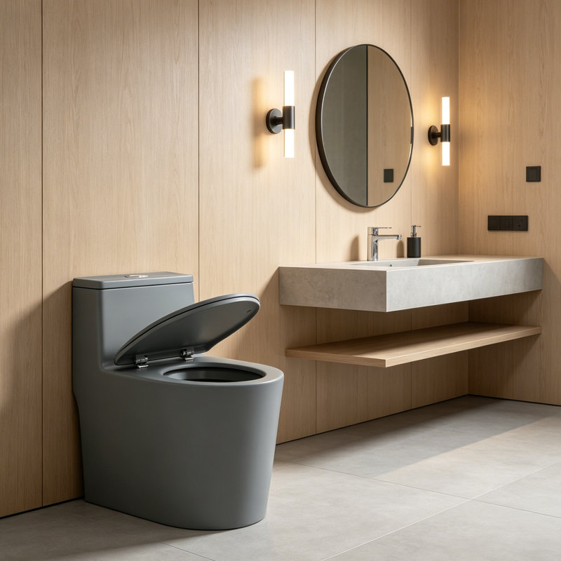 Toilette moderne avec cuve à hauteur basse Yingze